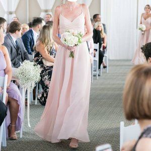 Light Pink Bridesmaid's Dress